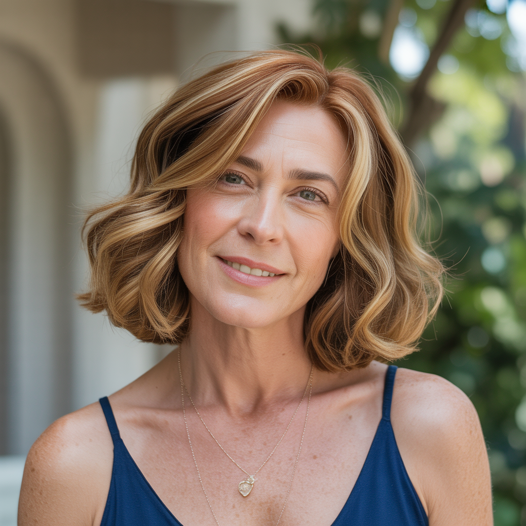 Shoulder-Length Shag