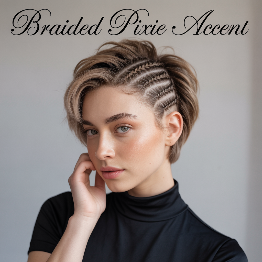 Braided Pixie Accent
