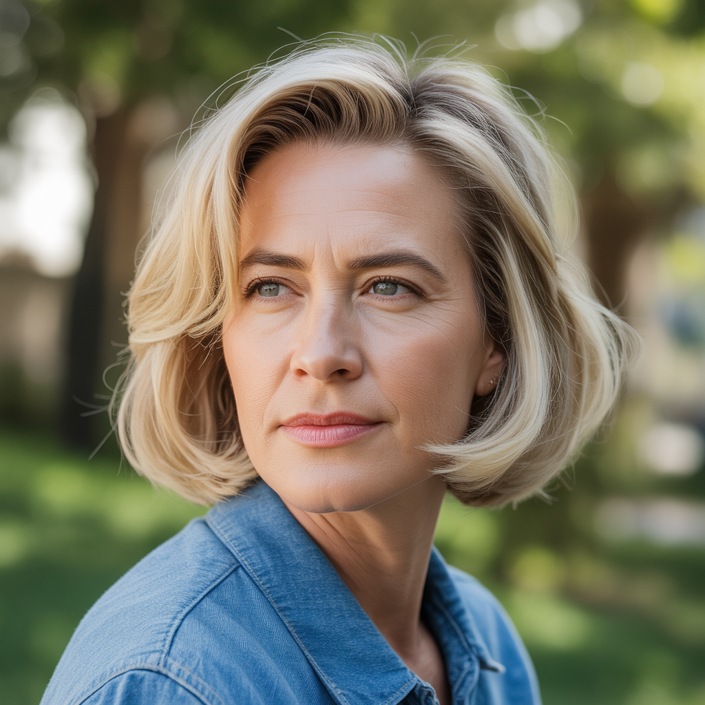 Rounded Bob with Volume