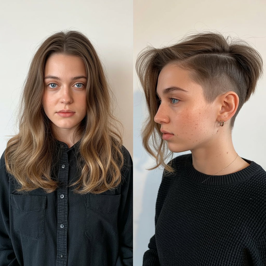 The Undercut Surprise: Long Locks with a Hidden Short Side