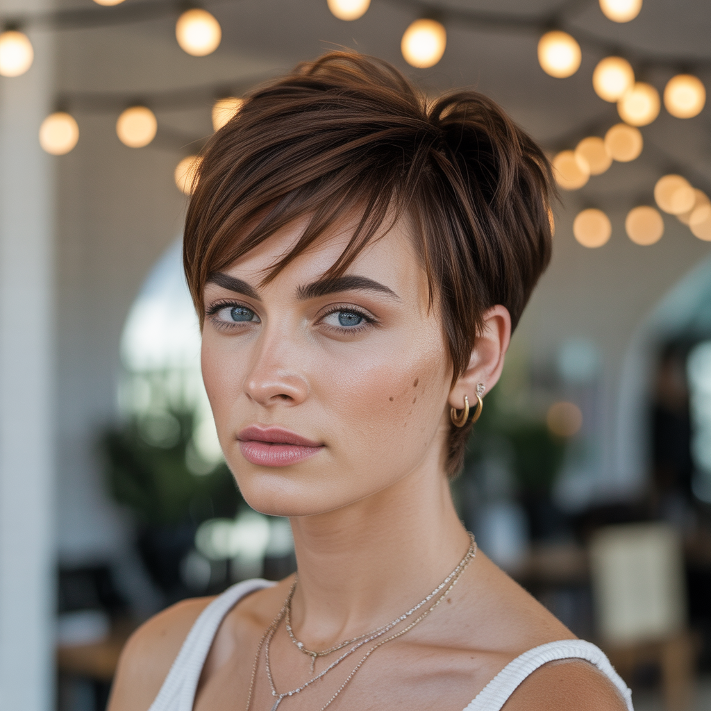 Razor-Cut Short Shag