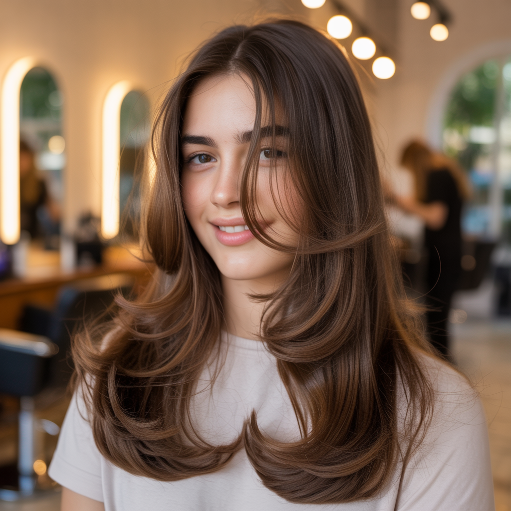 Face-Framing DIY Layers