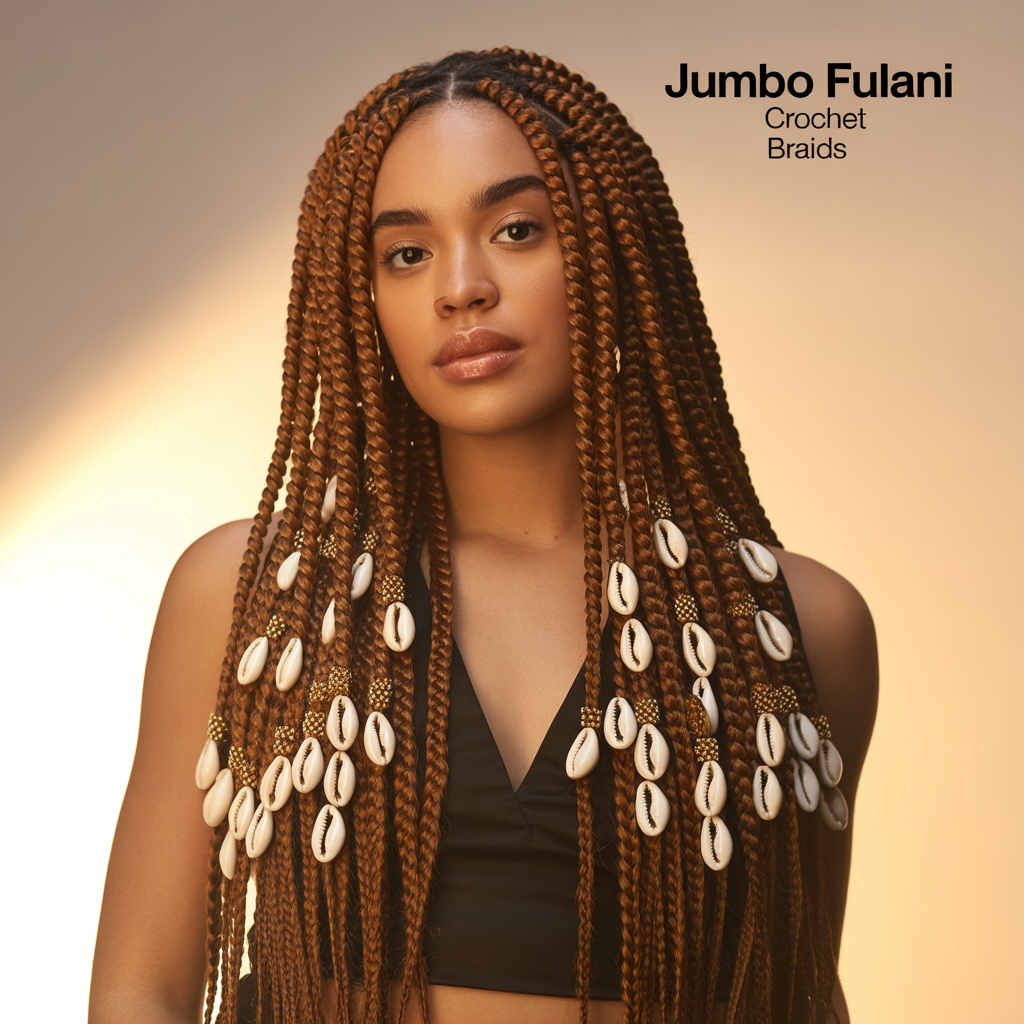 Jumbo Fulani Crochet Braids