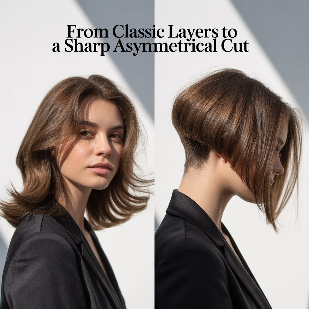 From Classic Layers to a Sharp Asymmetrical Cut