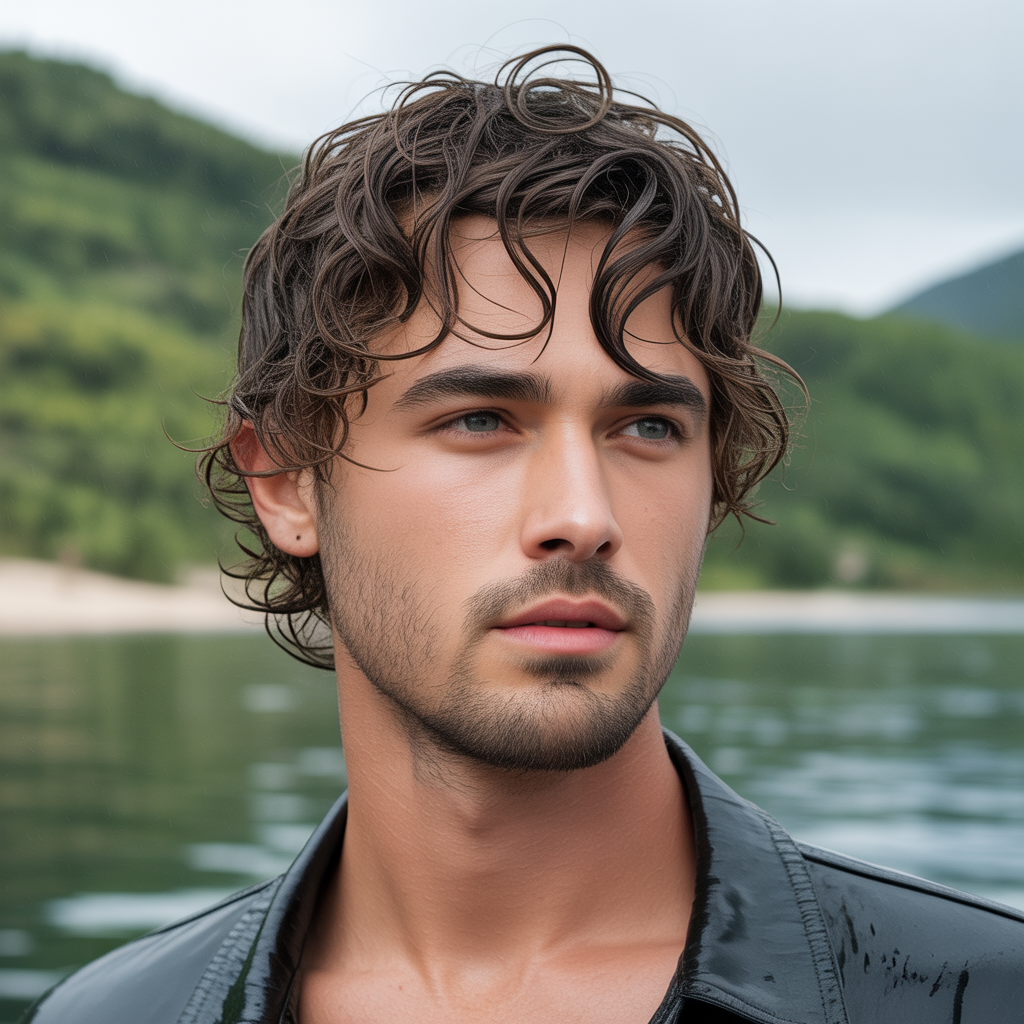 Messy Wet Bedhead Waves