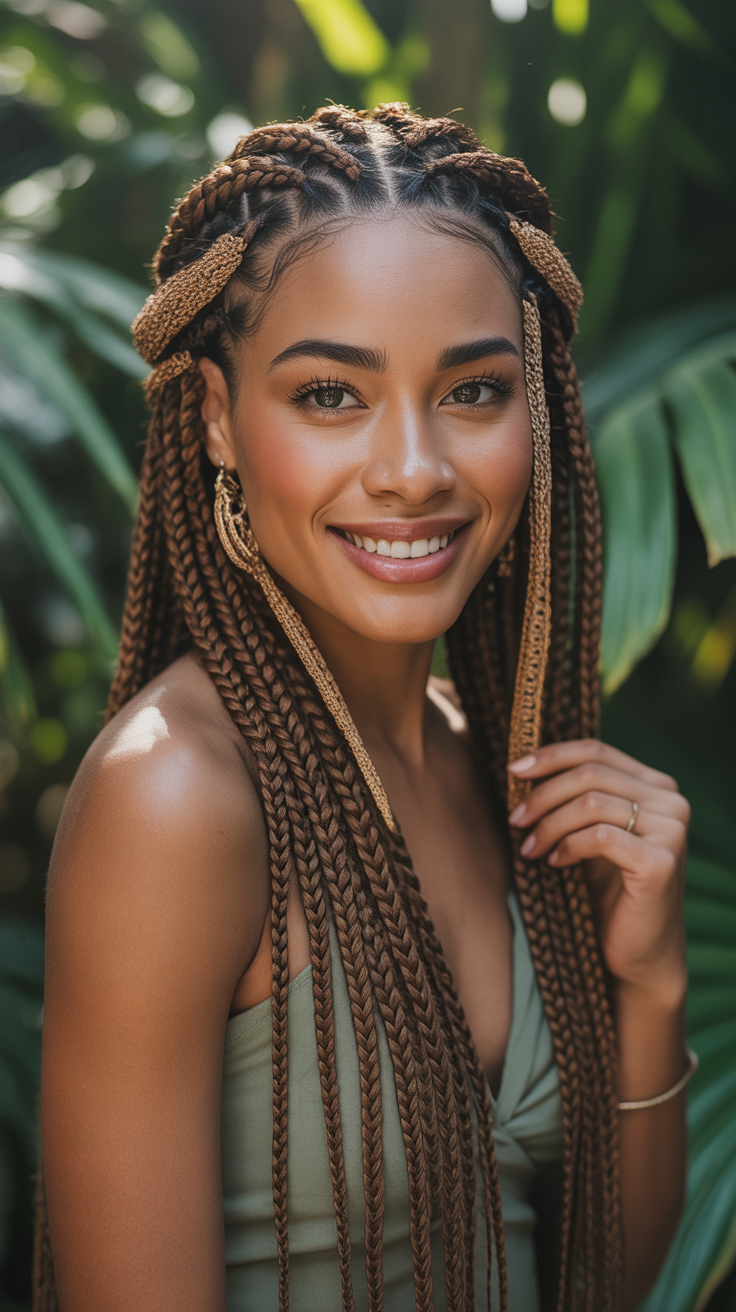Stunning Jayda Wayda Fulani Braids Crochet Styles & How to Get Them