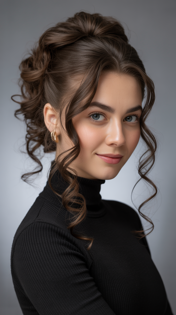Updo Curly Hairstyles