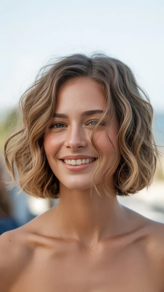  Wavy Beachy Bob Shift