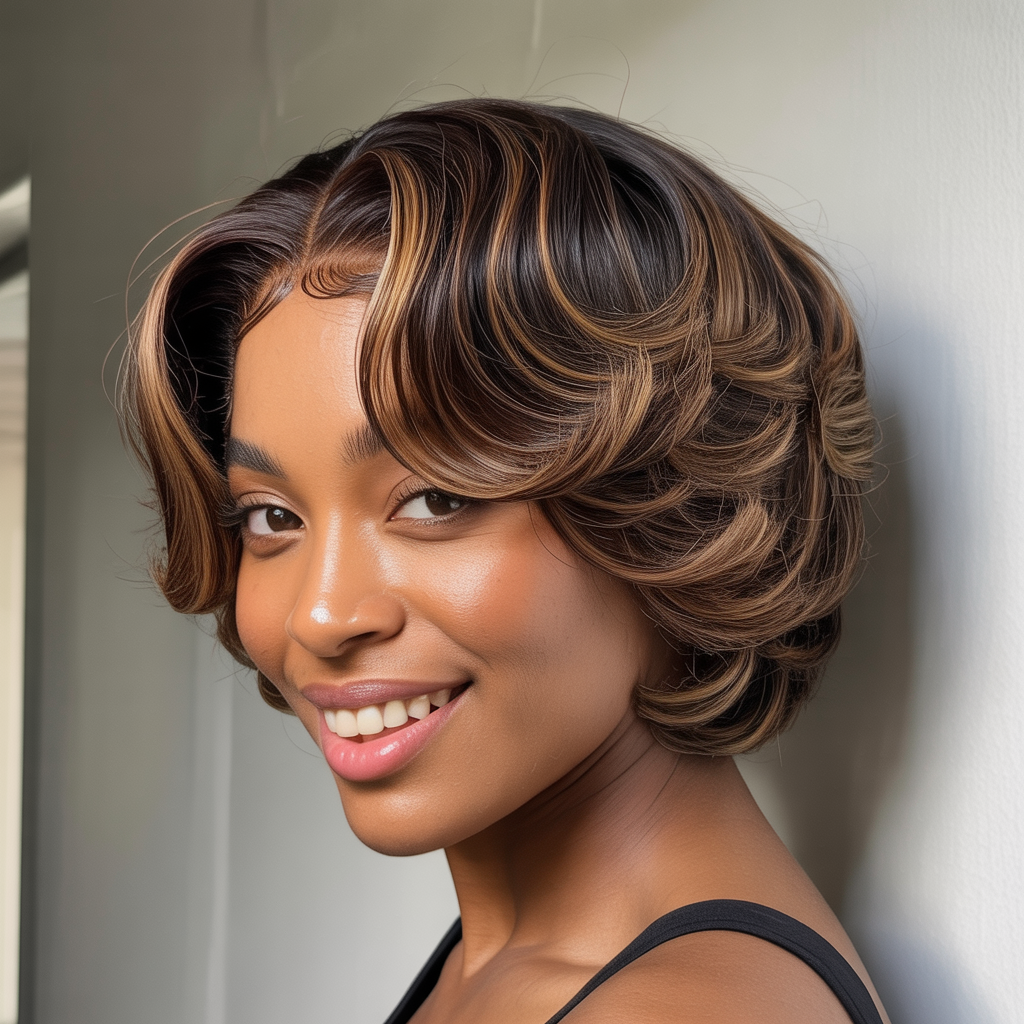 Layered Short Sew-In