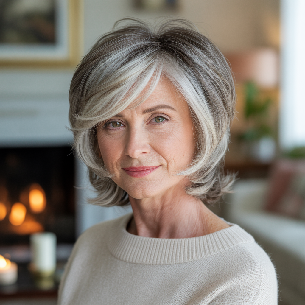 Graduated Shag for Fine Hair