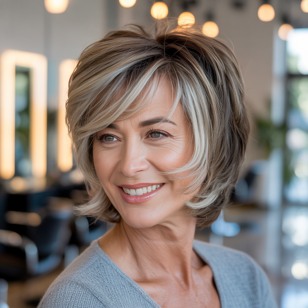 Tapered Shag with Volume