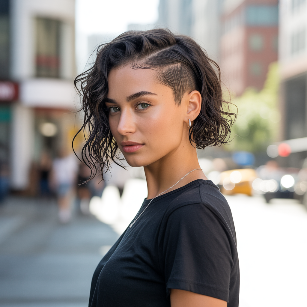  Short Wet Waves with Hidden Undercut