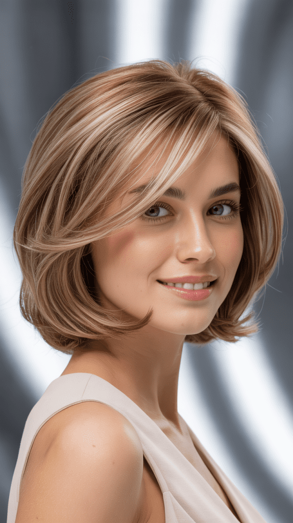 Layered Bob for Fine Hair