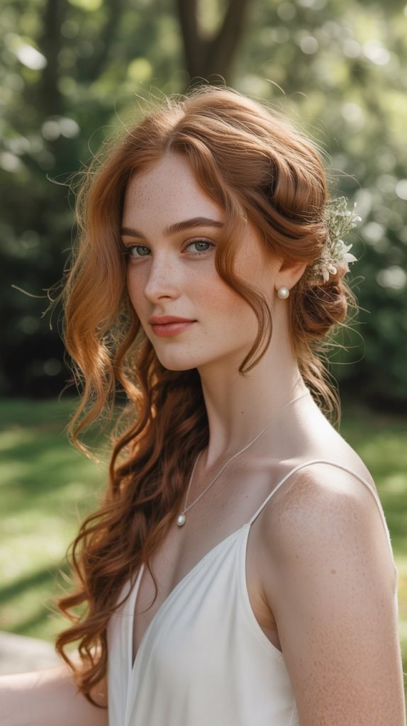 Side Bun with Deep Part and Waves