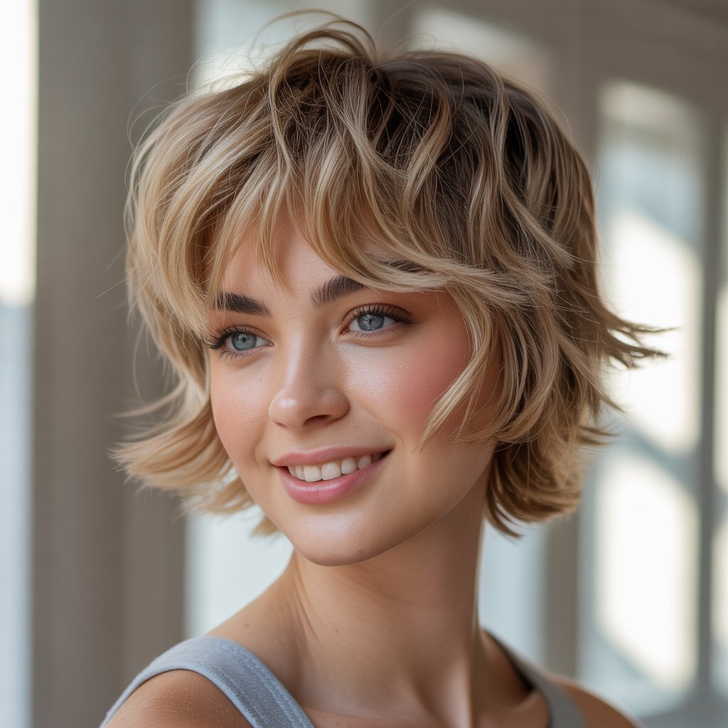 Pixie Shag for Fine Hair