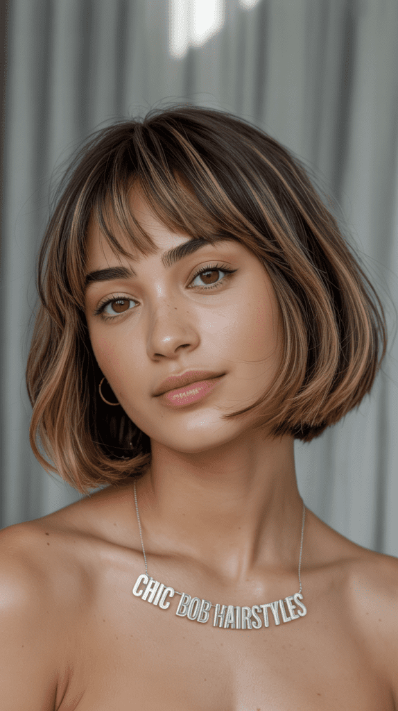 Soft Bob with Wispy Bangs
