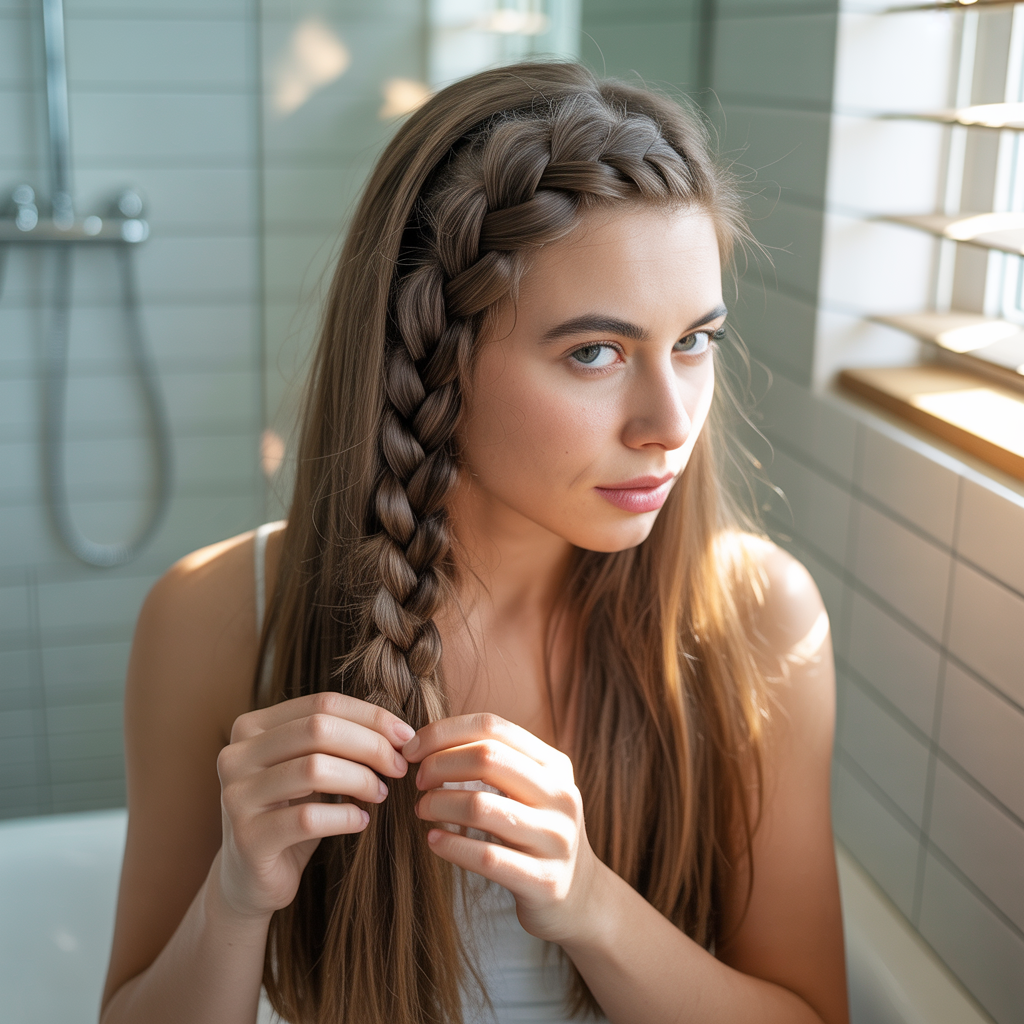 Tutorial: Dutch Braid on Yourself