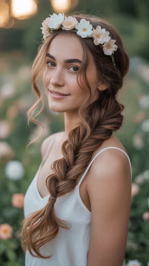 Fishtail Braid and Cascading Waves