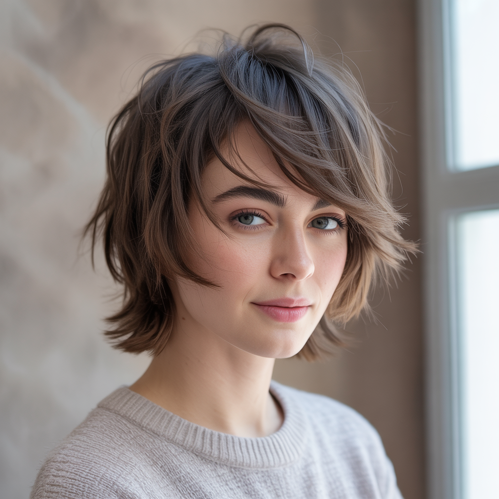  Minimalist Shag for Thin Hair