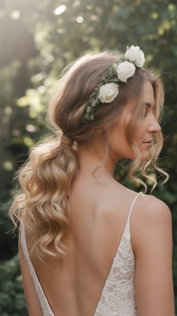  Textured Low Ponytail