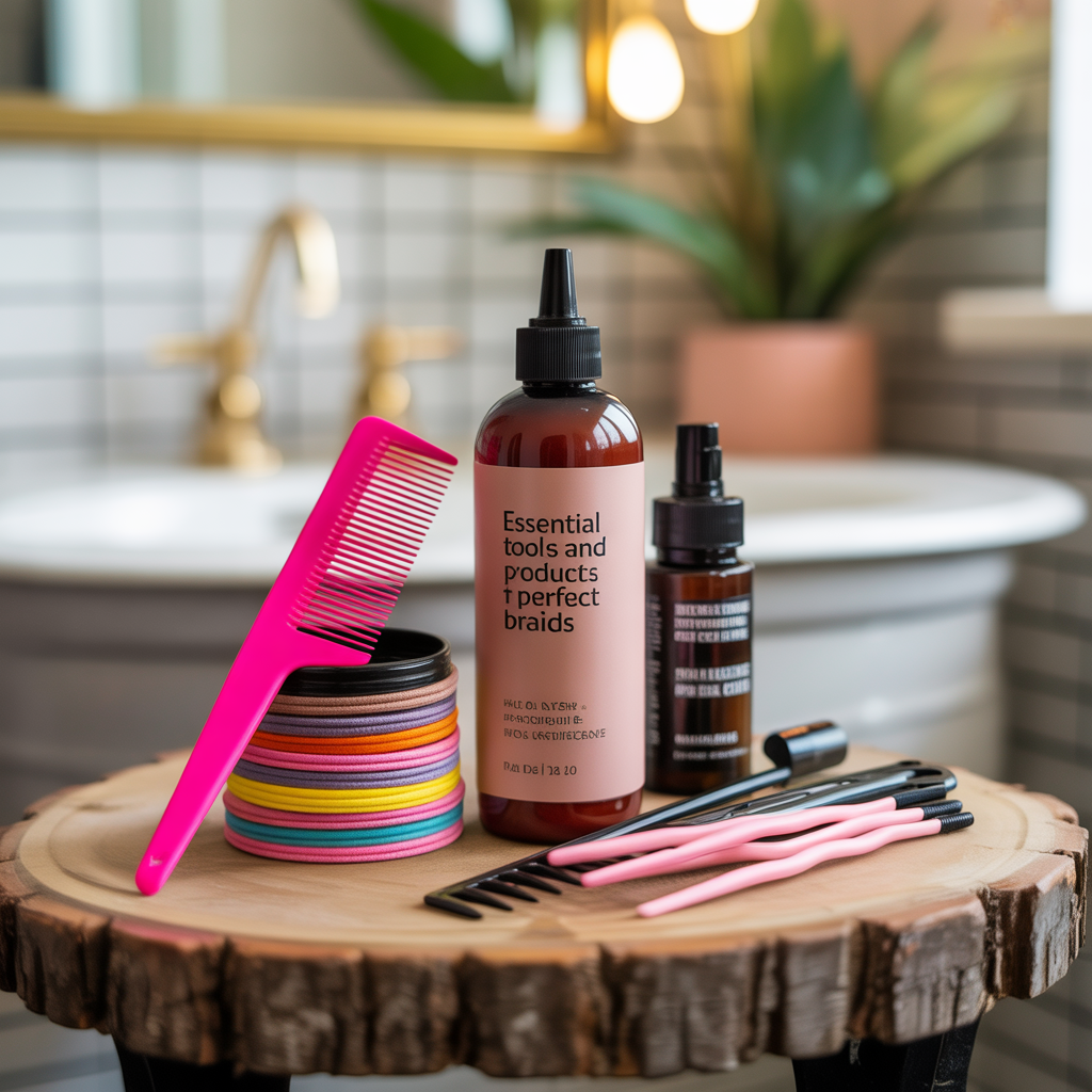 Essential Tools and Products for Perfect Braids