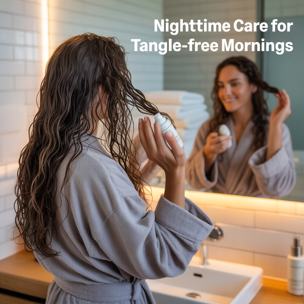 Nighttime Care for Tangle-Free Mornings