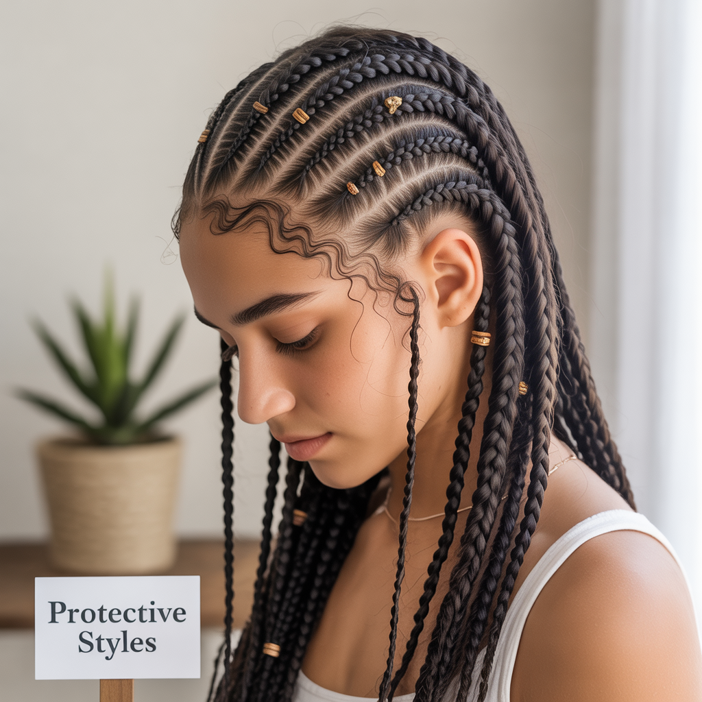 Protective Styles to Prevent Knots