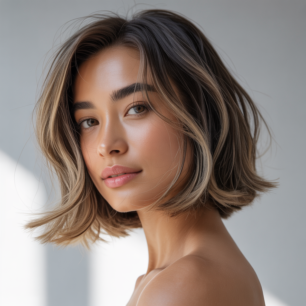 Textured Lob with Highlights