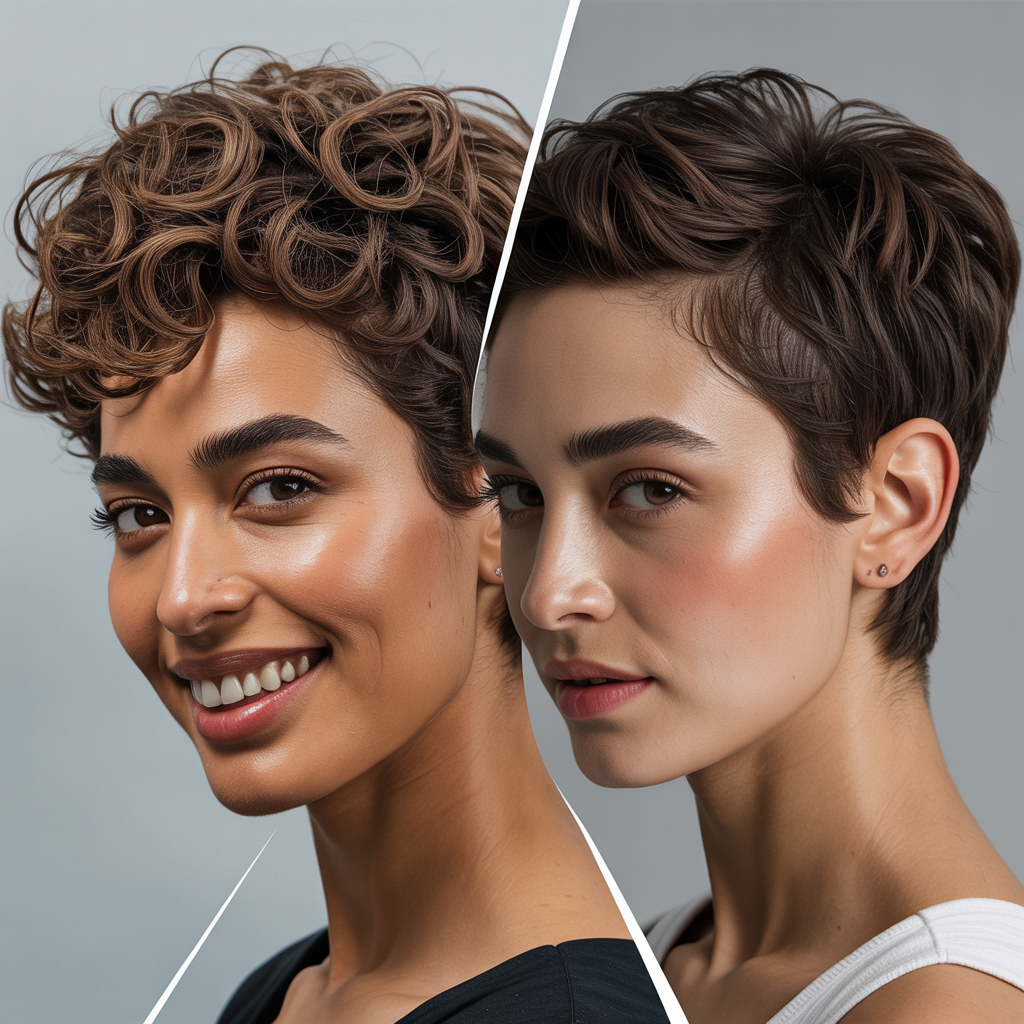 The Curly Pixie: Short Hair That Celebrates Natural Texture