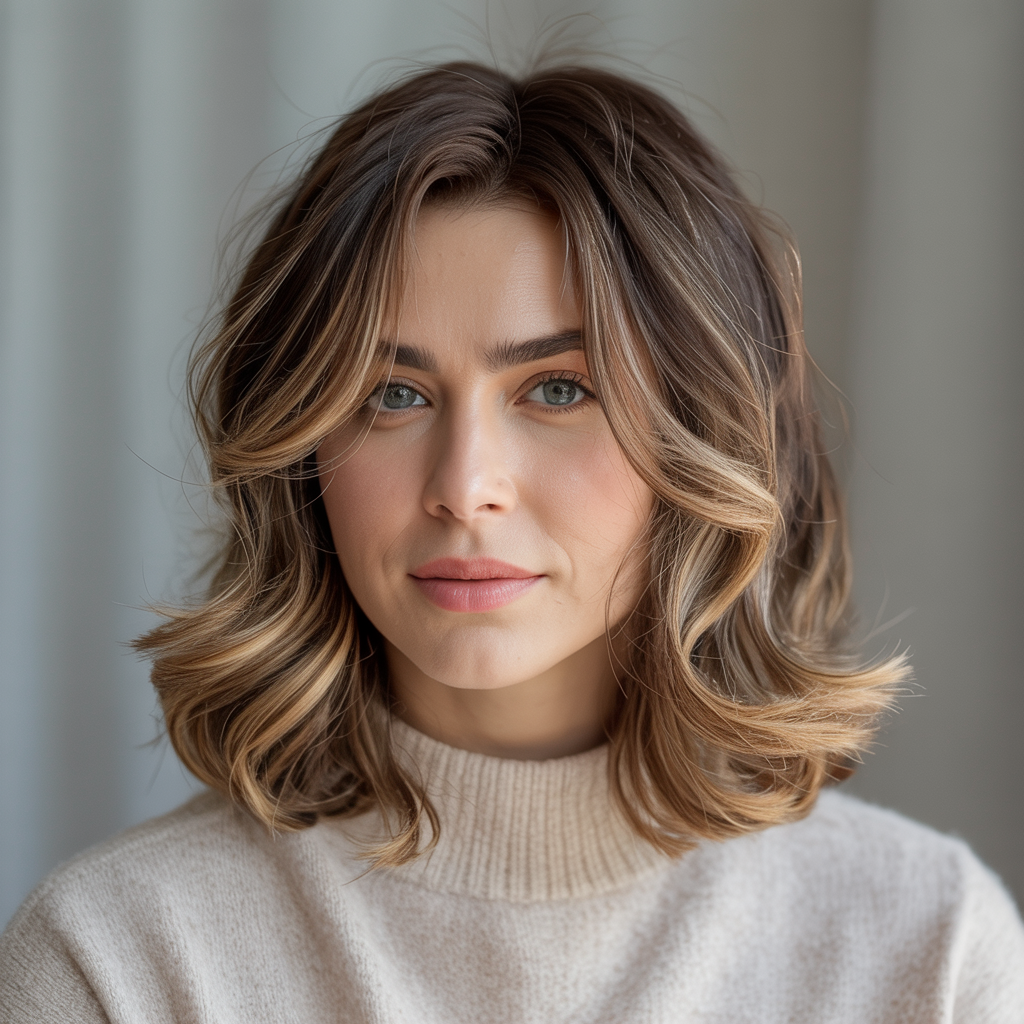 Feathered Mid-Length Shag