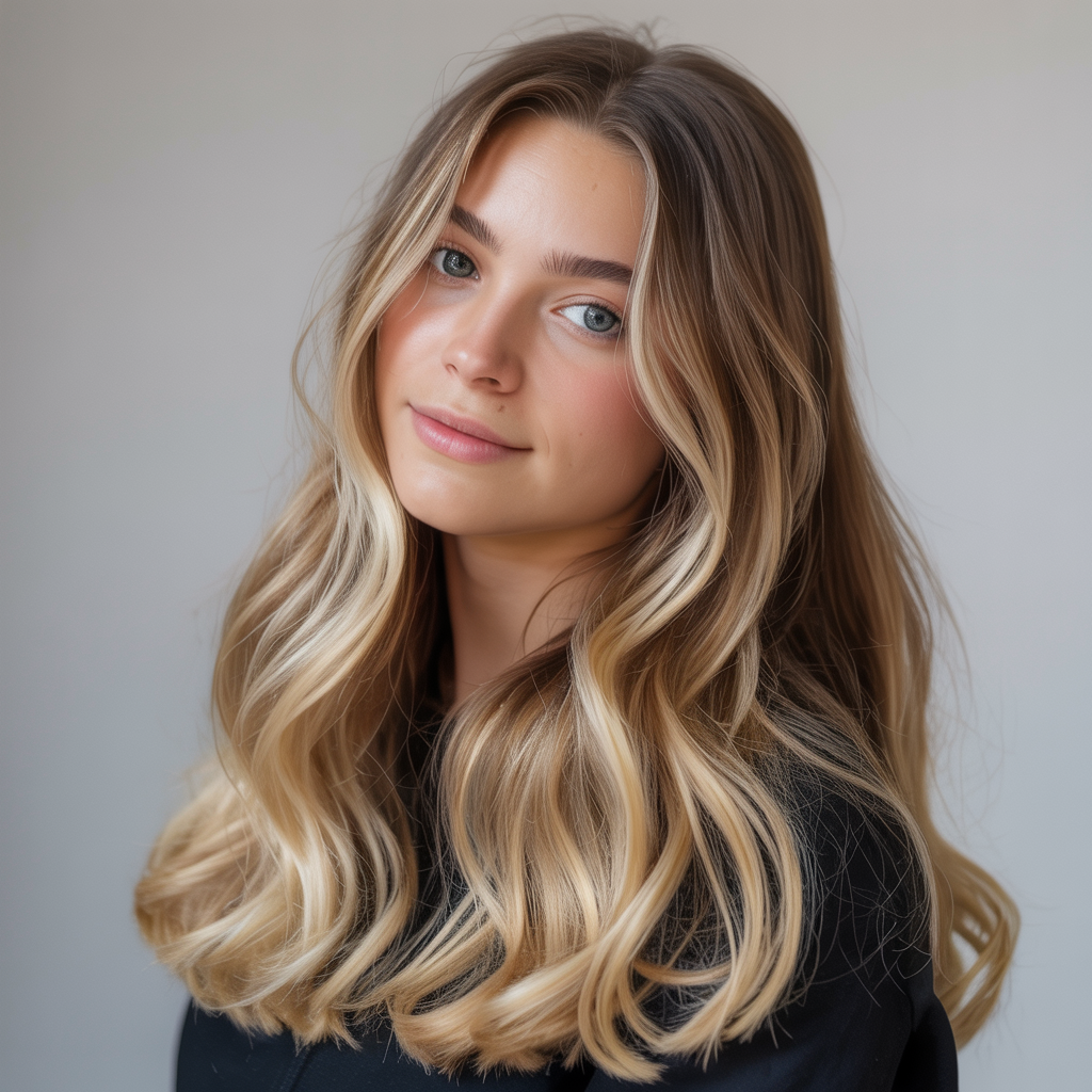 Honey Blonde Balayage