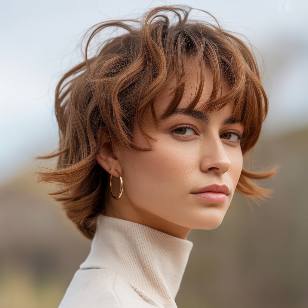 Shag with Wispy Fringe
