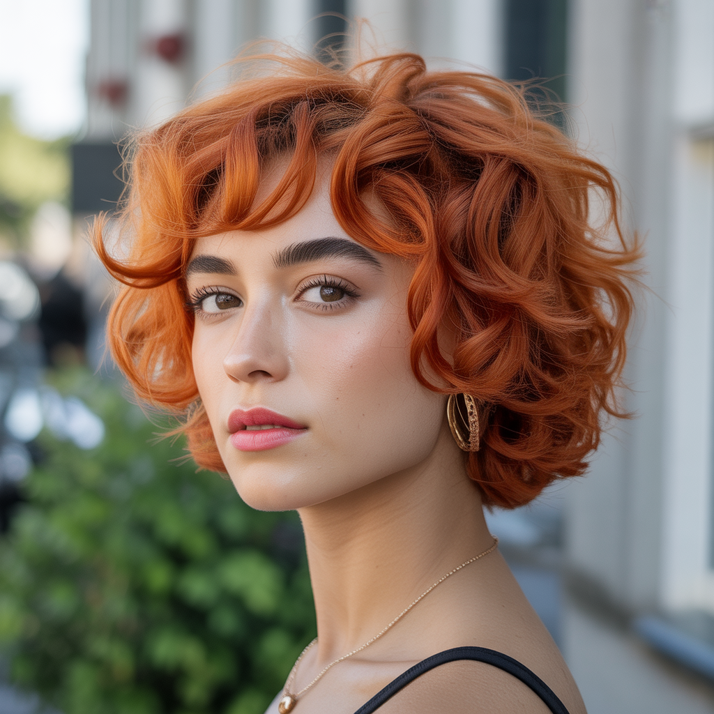 Curly Shag for Thin Fine Curls