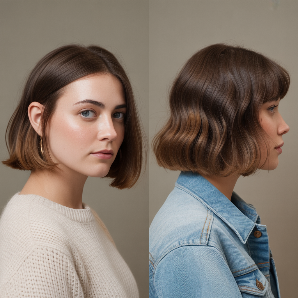 Shoulder Bob with Face Framing