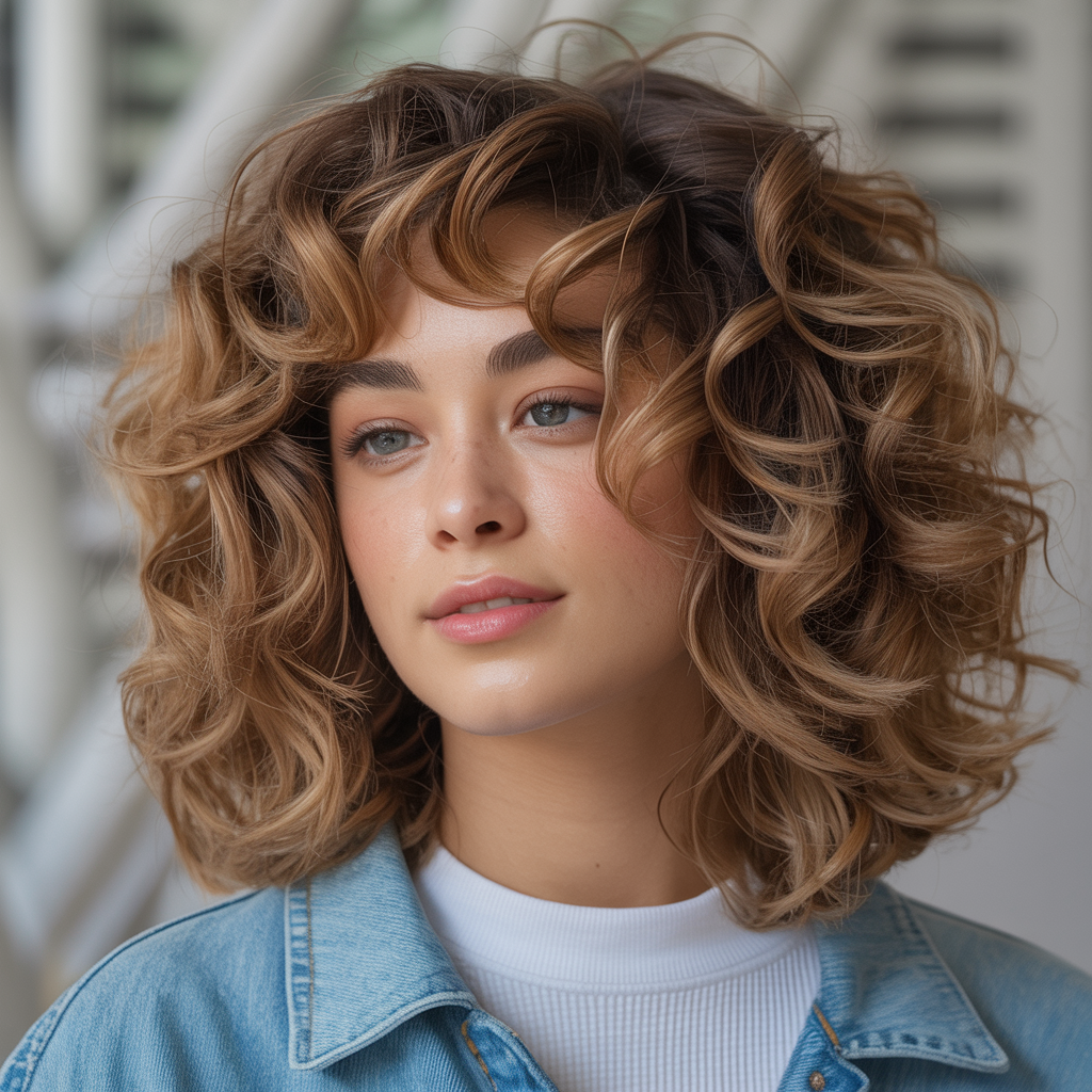 Wash and Go with Soft Highlights