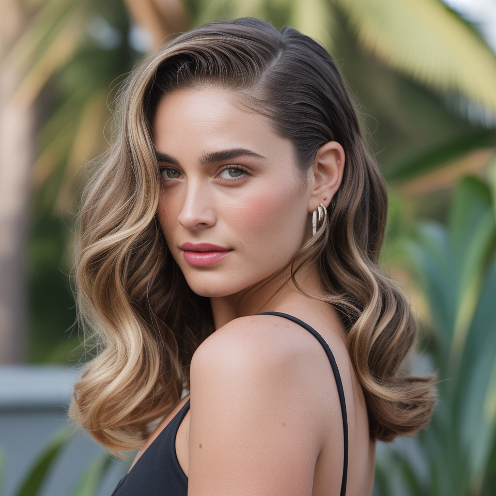 Wet and Wavy Hollywood Waves