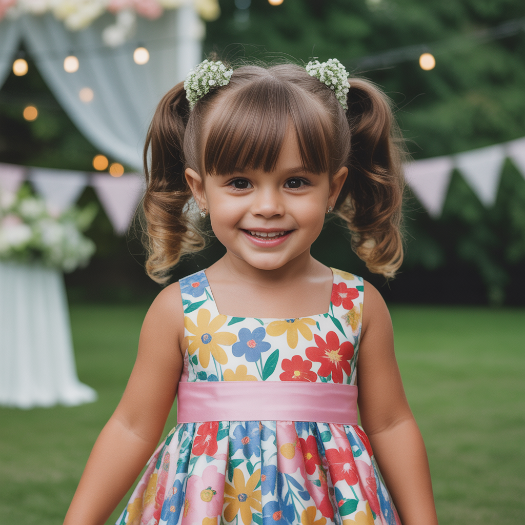 Rolled Updo with Vintage Hair Accessories
