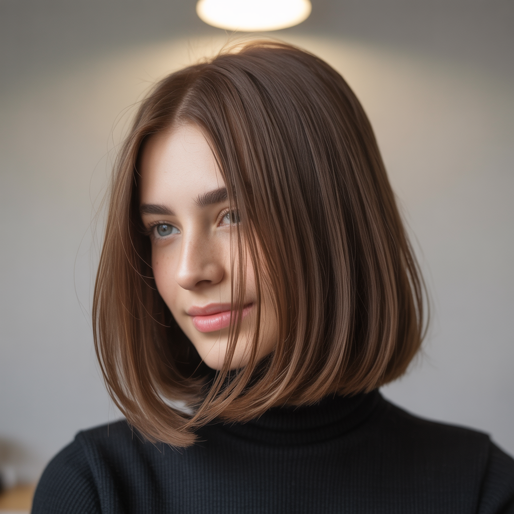 Tapered Medium Cut with Gradual Length