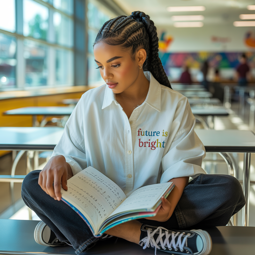 Cornrow Side Ponytail