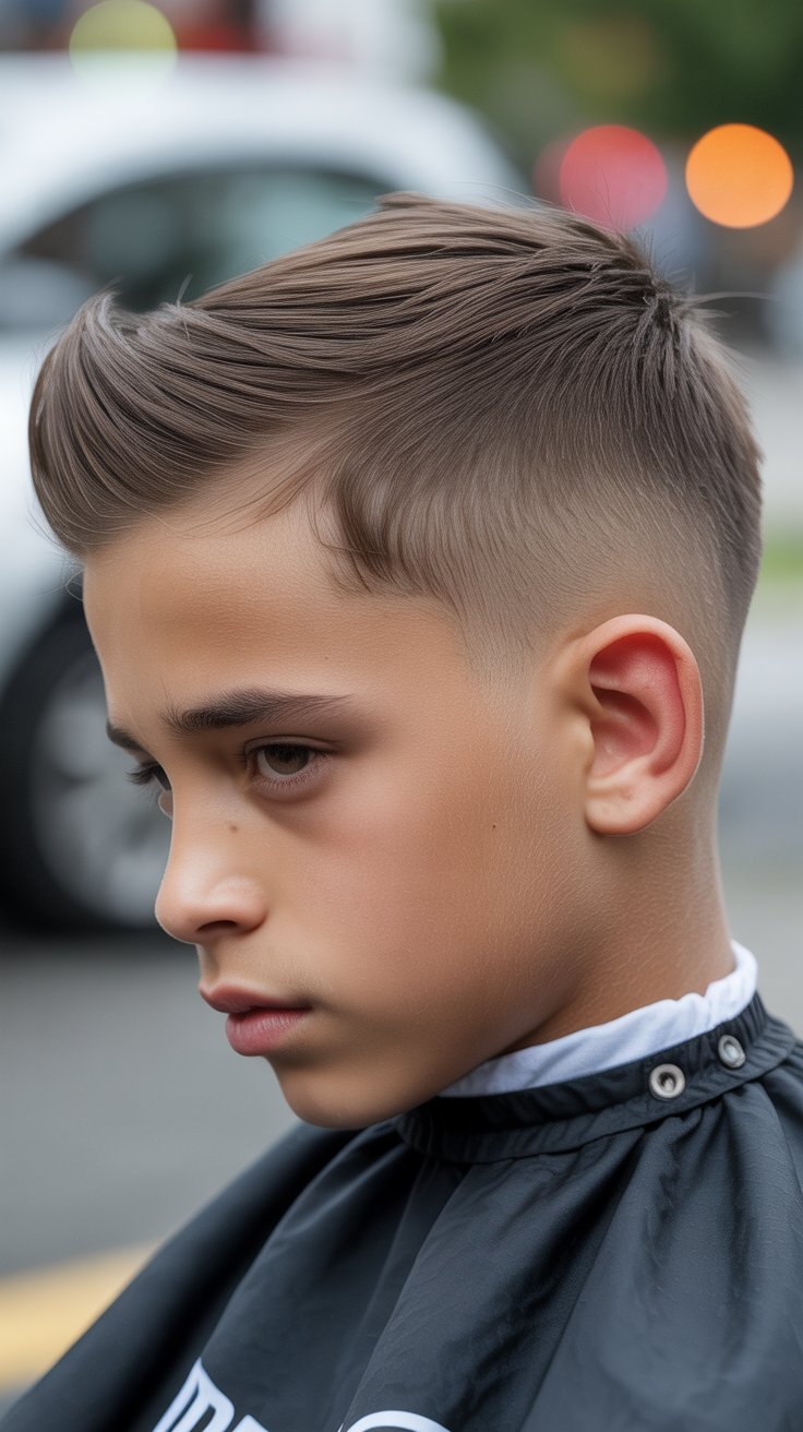 Sharp Fade Haircuts for Boys That'll Make Heads Turn