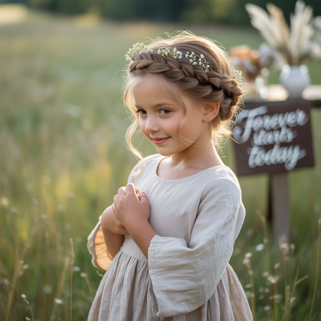Twisted Rope Braid Updo