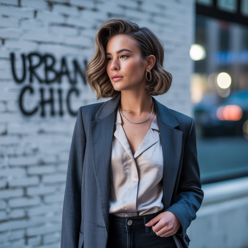 Medium Lob (Long Bob) for Women