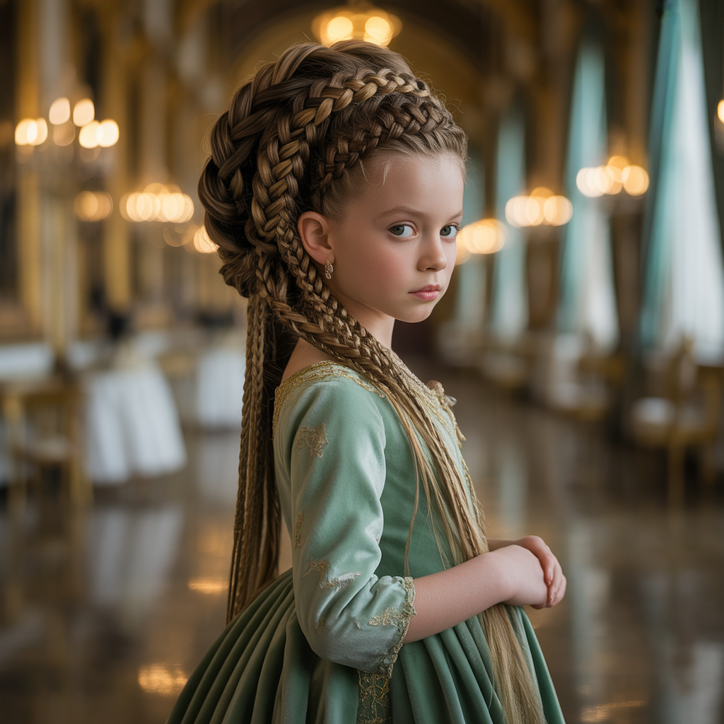 Elaborate Multi-Braid Updo