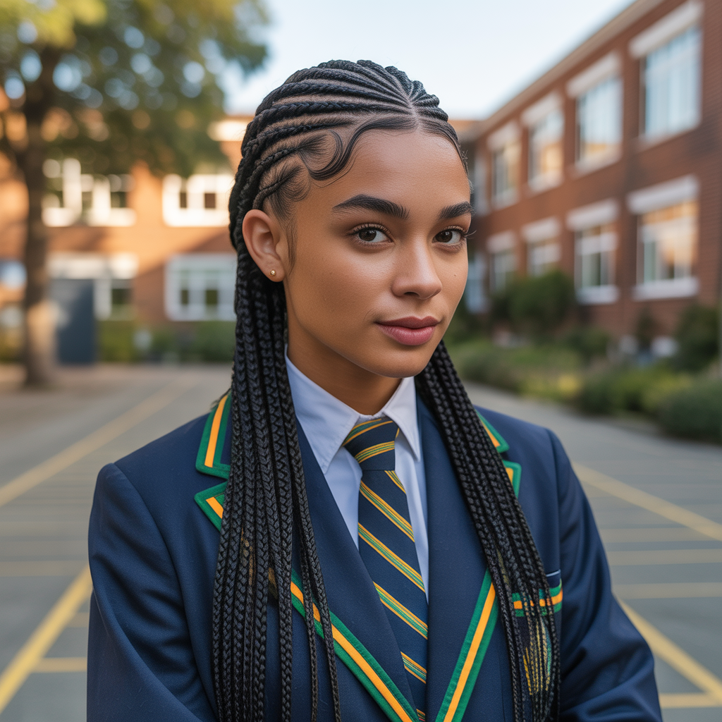Ghana Braids (Banana Braids)