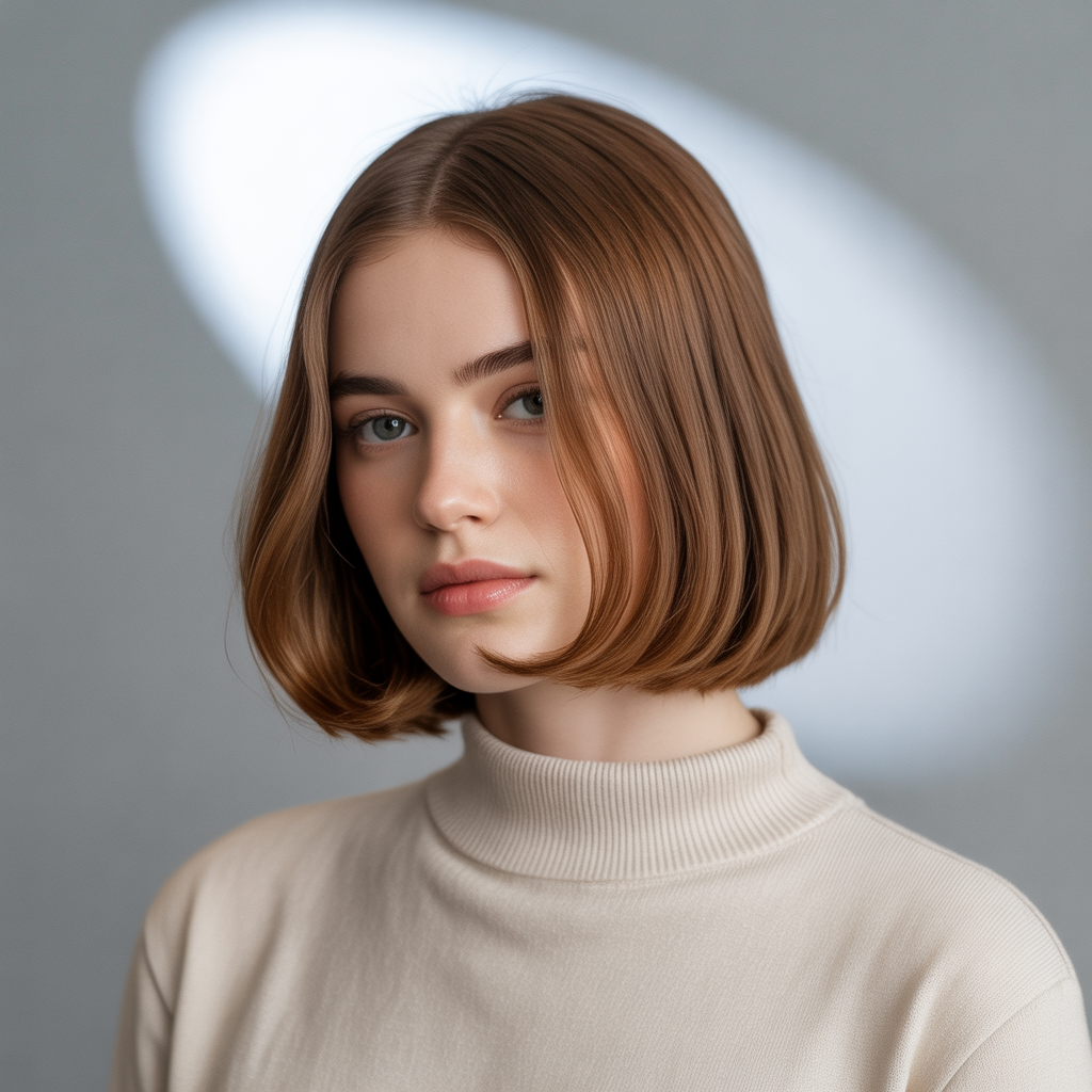 Rounded Medium Cut with Curved Edges