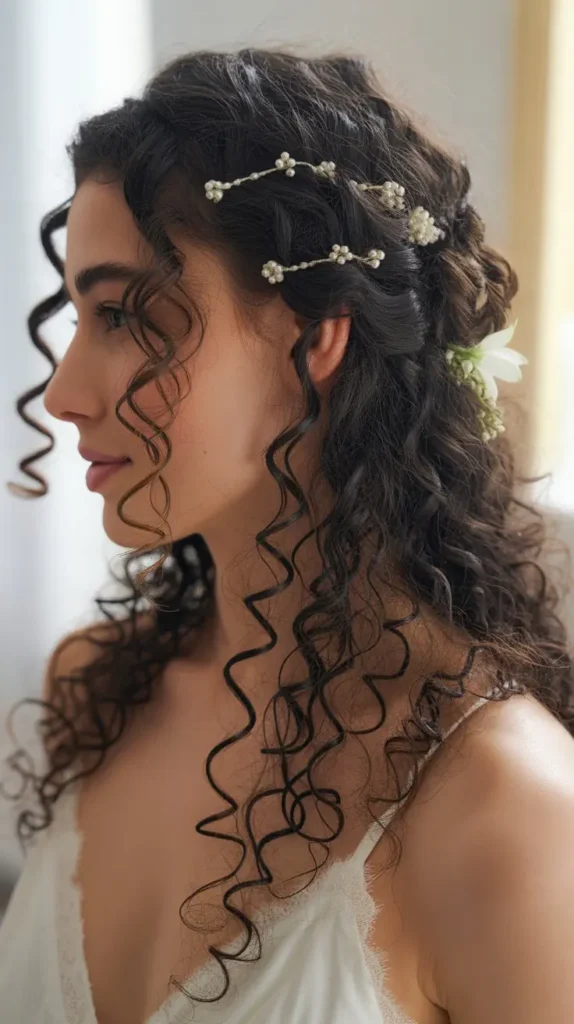 Half-Up Twisted Crown