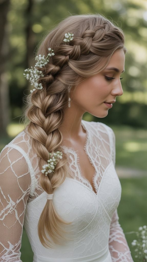 Classic Three-Strand Side Braid