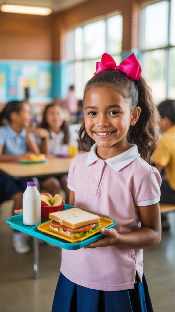 High Ponytail with Ribbon