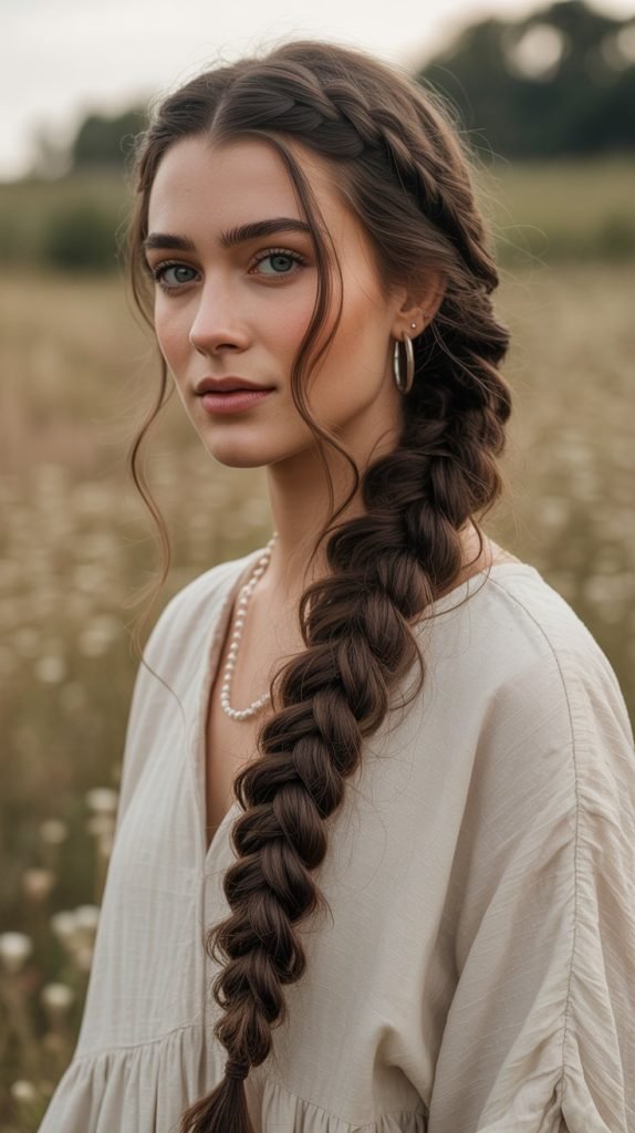 Fishtail Low Ponytail