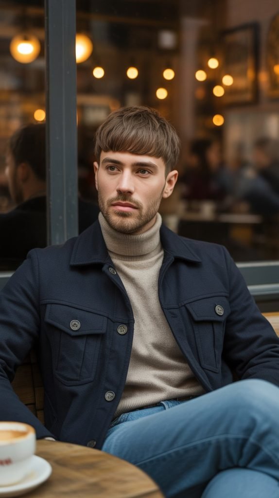 Textured Crop with Fringe